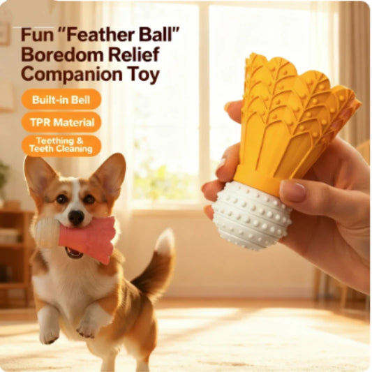 Badminton Shape Bite-Resistant Dog Toy - MyPetDollar.com