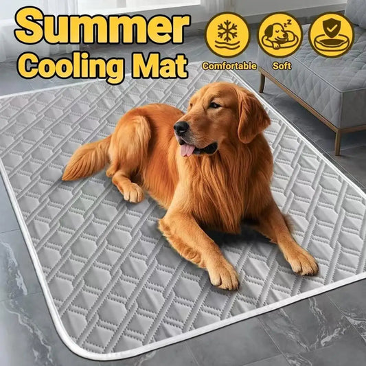 Pet Cooling Mat Breathable Dog Bed Pad - MyPetDollar.com