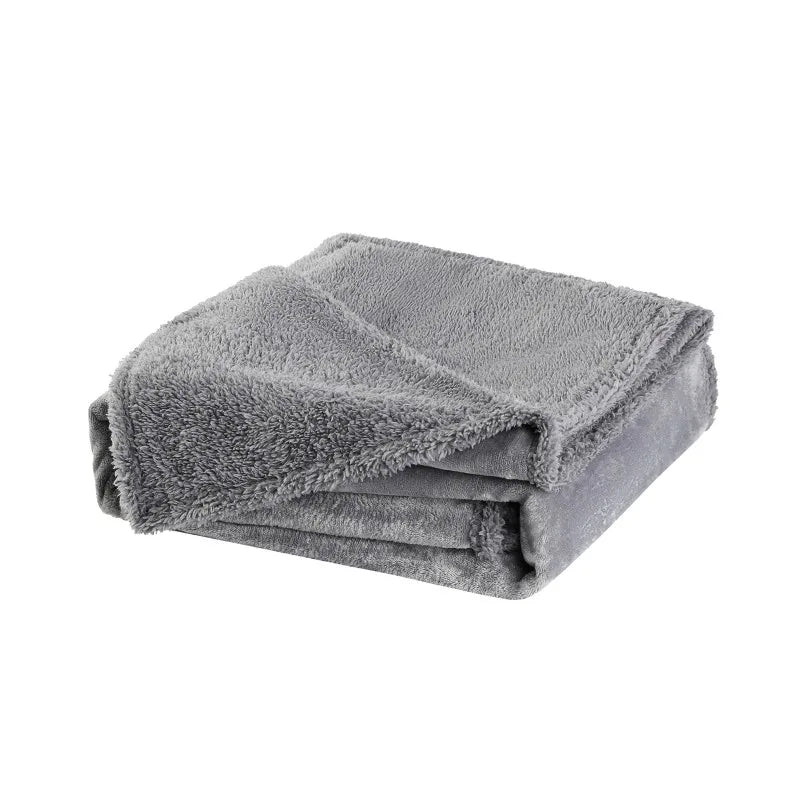 Thickened Warm Solid Color Pet Blanket All - MyPetDollar.com