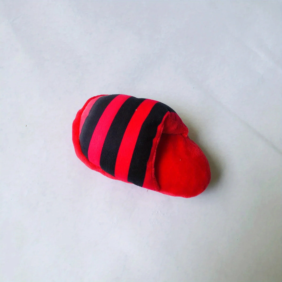 Soft Durable Plush Squeaky Slipper Chew Toy