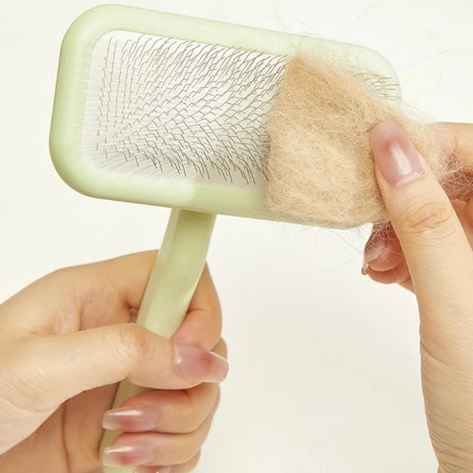 Dog Brush Pet Hair Remover Massage Cat Brush - MyPetDollar.com