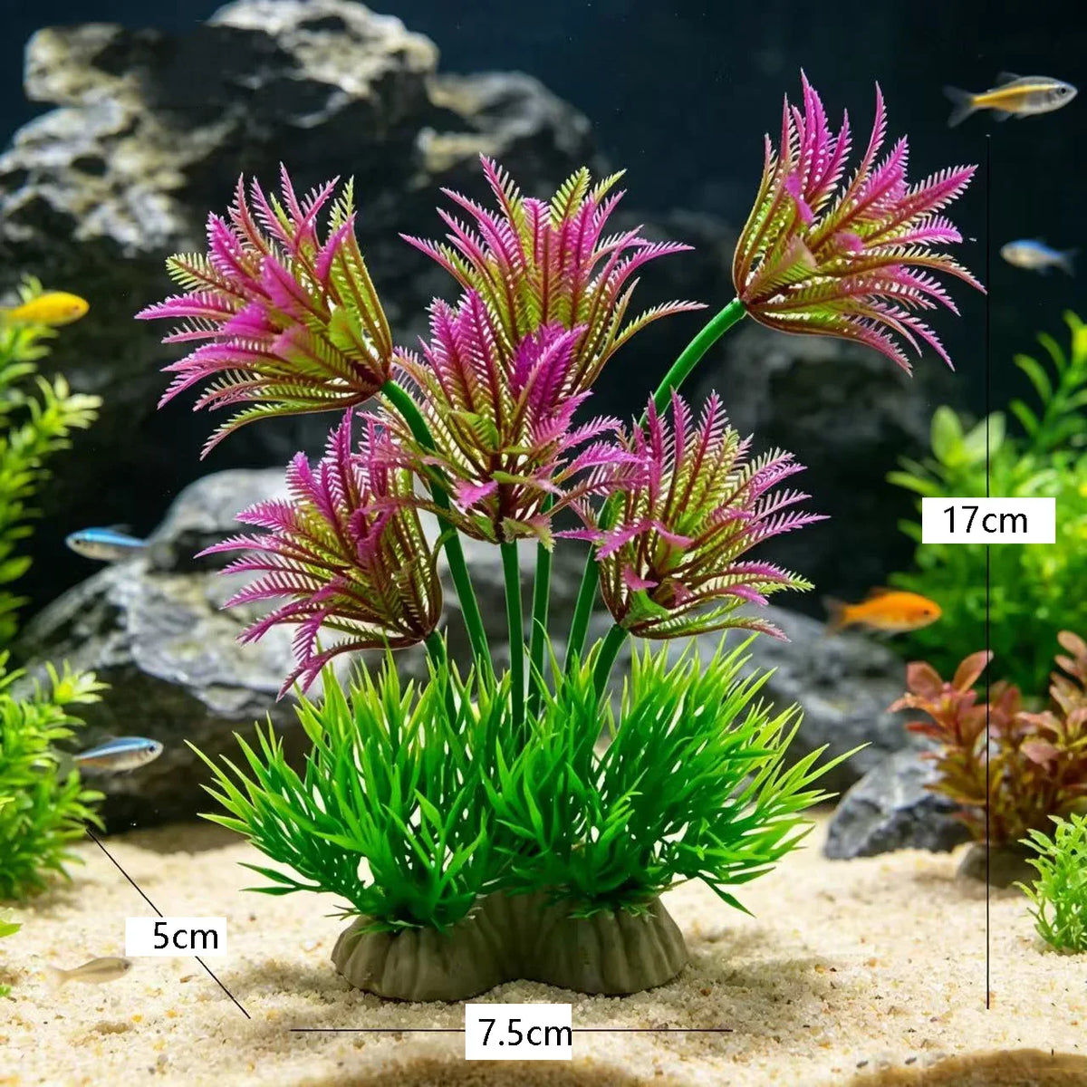 Artificial Aquarium Decor Plants Underwater - MyPetDollar.com