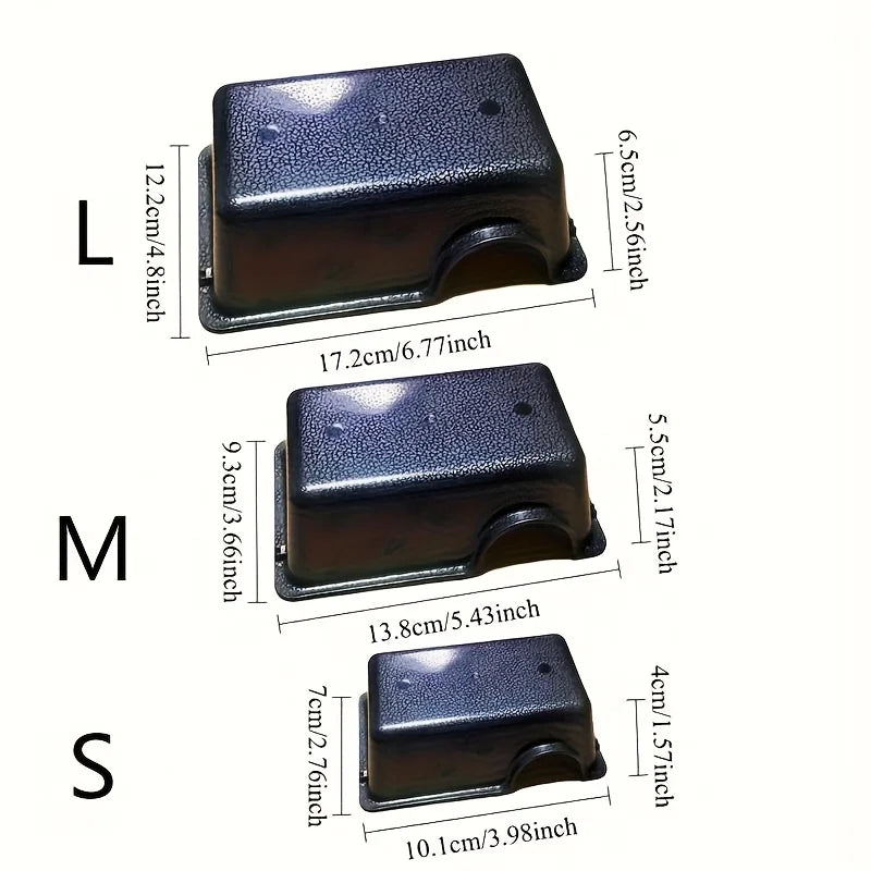Various Sizes of Black Reptile and Amphibian - MyPetDollar.com