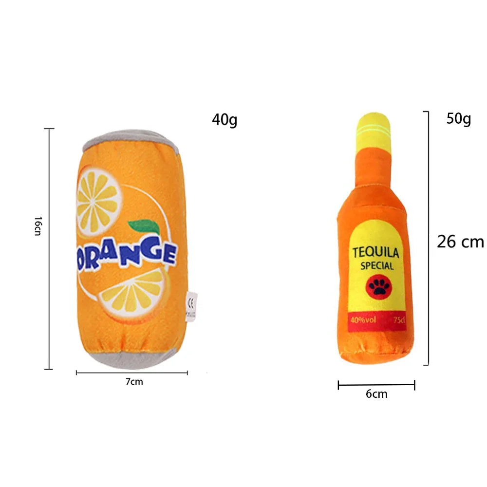 Interactive Dog Toys Champagne Wine Bottle - MyPetDollar.com