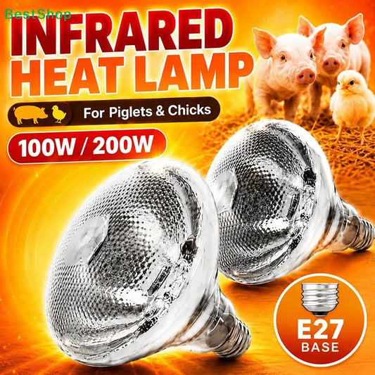 〔Y〕100W/150W/200W/250W Infrared Heat Lamp - MyPetDollar.com