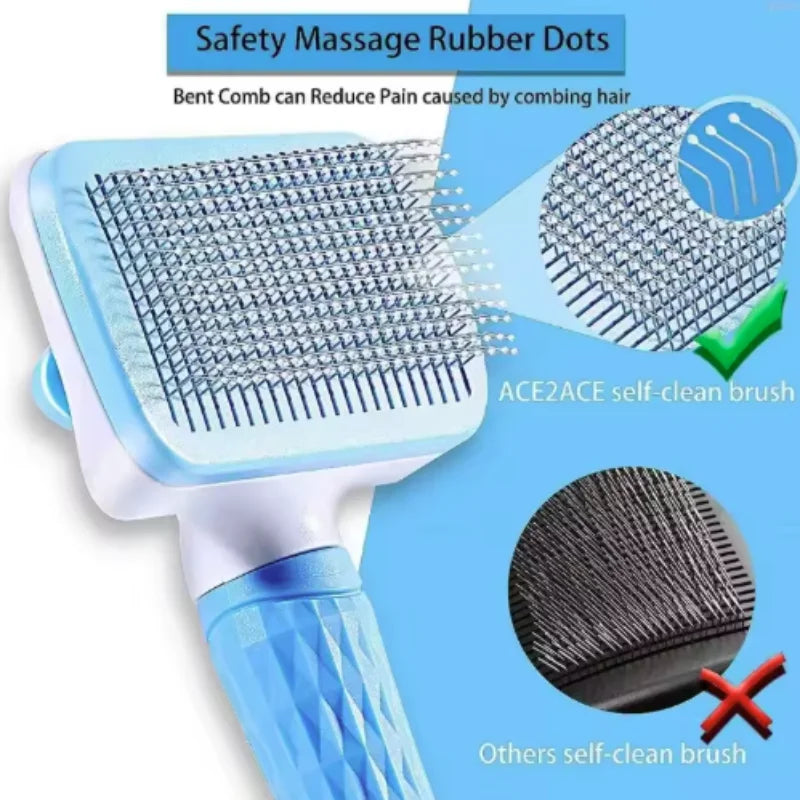 Dog Comb Pet Hair Removal Brush Cats and - MyPetDollar.com