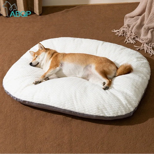 Oval Shape Dog Mat Thicken Soft Cushion - MyPetDollar.com