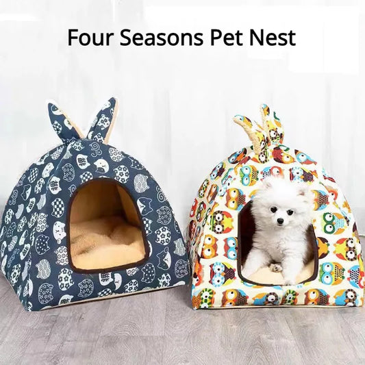 Four Seasons Pet Nest Bracket Den Winter - MyPetDollar.com