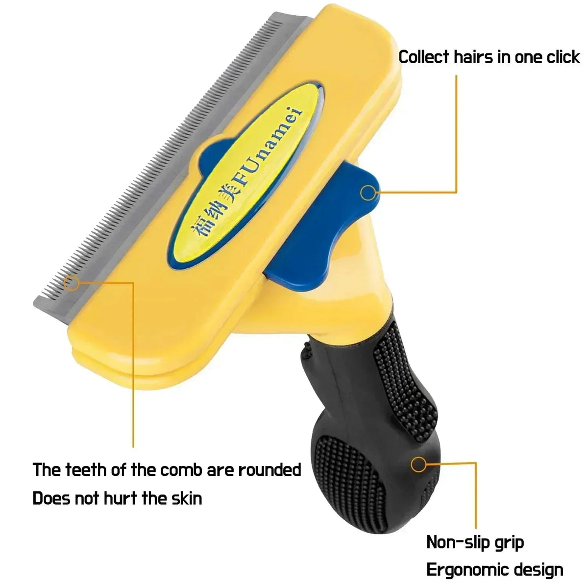 Large Dog Hair Removal Comb Big Dog Brush - MyPetDollar.com