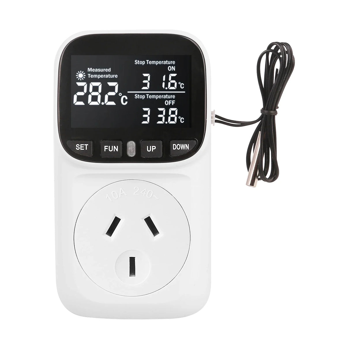 240V 10A Temperature Controller Socket - MyPetDollar.com