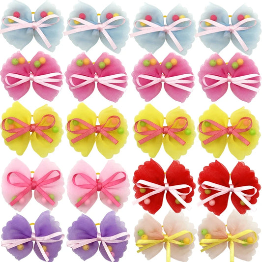 50/100pcs Cute Pet Dog Cat Hair Bows for Dog - MyPetDollar.com