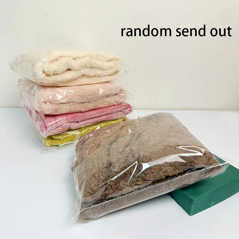 Soft Thickened Warm Dog Blanket, Washable Pet Sleeping Blanket