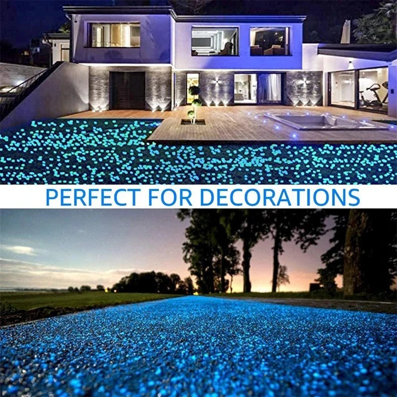 1000pcs Luminous Sand Glow In Dark Pebbles - MyPetDollar.com