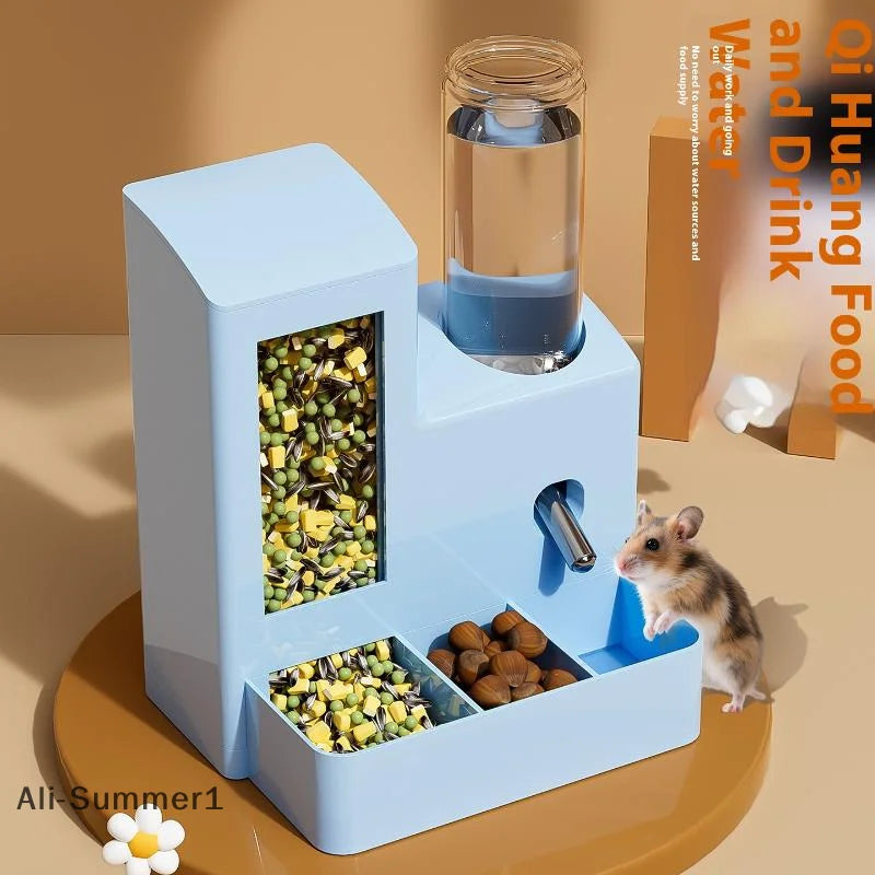 【E】2-in-1 Automatic Hamster Automatic Feeder - MyPetDollar.com