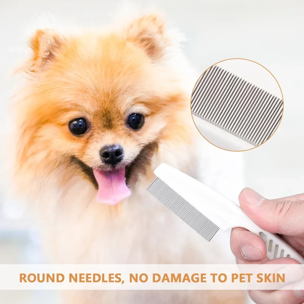 1PC Portable Pet Hair Comb Protect Flea Comb - MyPetDollar.com