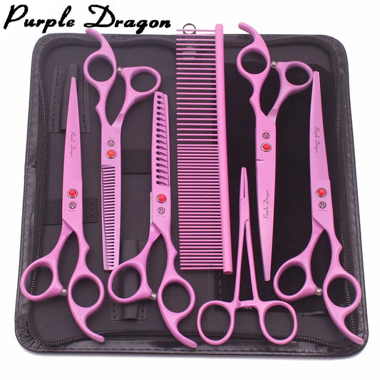 Purple Dragon Dog Grooming Scissors 6.5" 7" - MyPetDollar.com