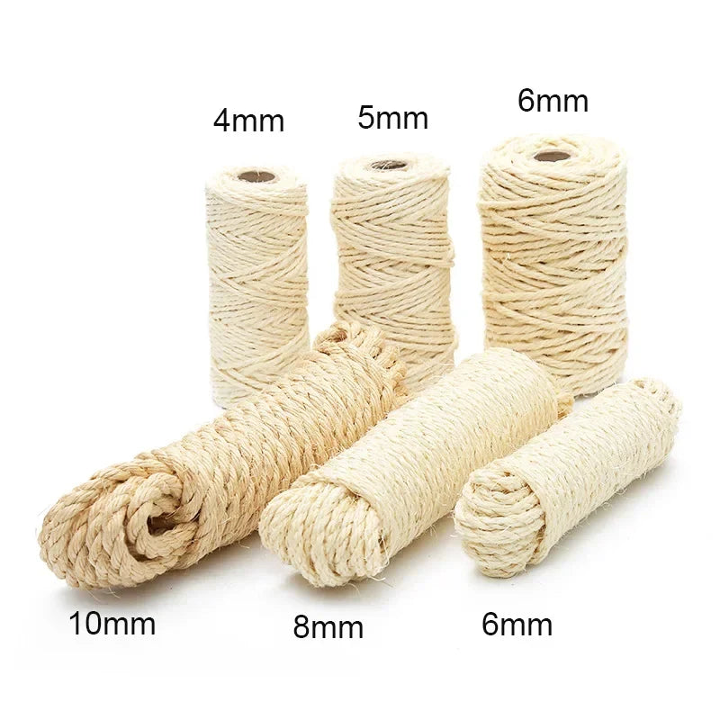 Natural Sisal Rope for Cat Tree Cat - MyPetDollar.com