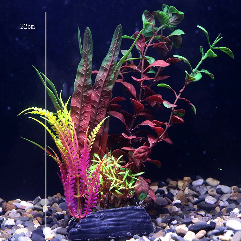Artificial Water Plant Flower Set Sight of - MyPetDollar.com