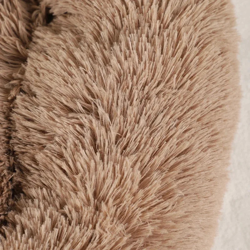 Fluffy Dog Bed Winter Warm Large Pet - MyPetDollar.com