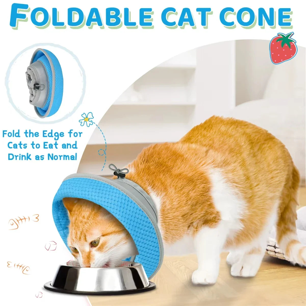 1PC Cartoon Pet Tapered Collar with - MyPetDollar.com