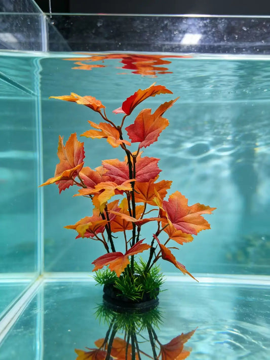 30cm Aquarium Artificial Decoration Yellow - MyPetDollar.com