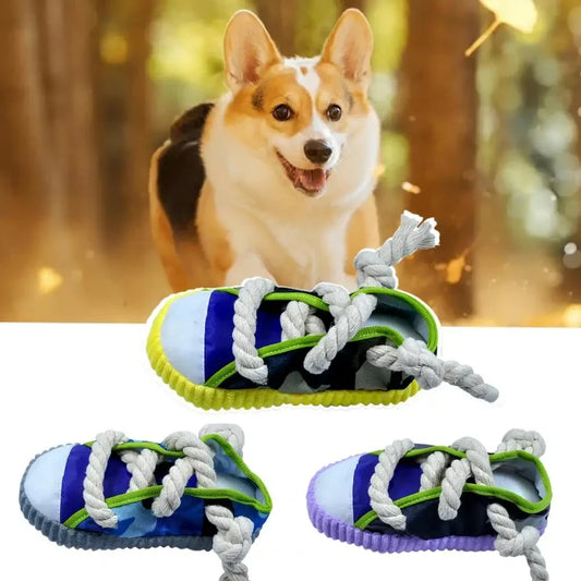 Pet Dog Toy Pet Cotton Rope Slippers Bite - MyPetDollar.com