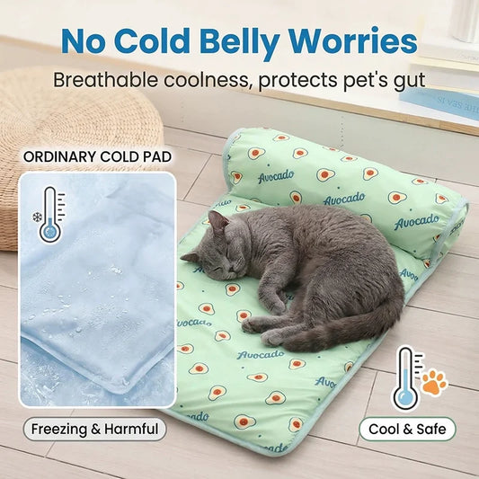 Summer Pet Ice Pad Cooling Mat Breathable - MyPetDollar.com