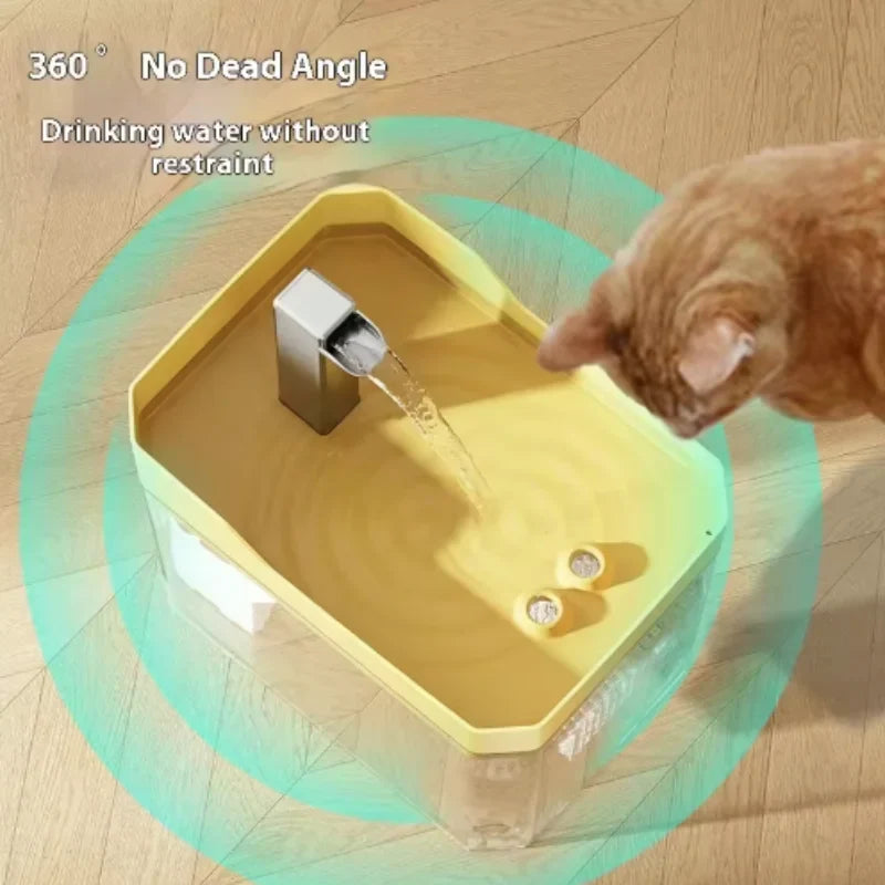 USB Cat Water Fountain with Auto Filter - MyPetDollar.com