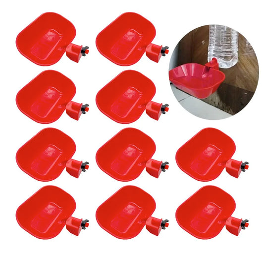 5/10Pcs Automatic Poultry Drinking Bowls - MyPetDollar.com