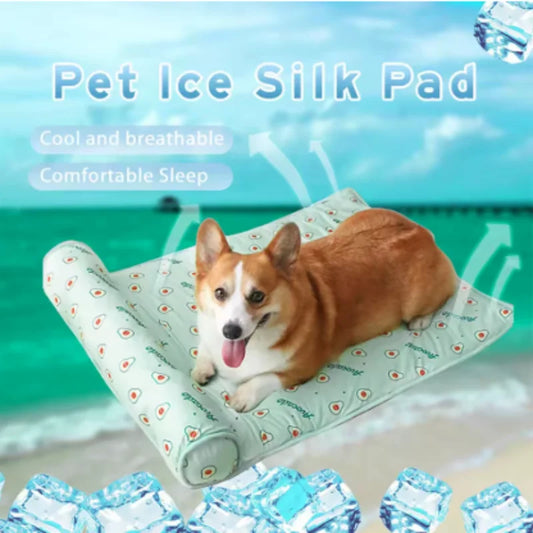 Summer Dog Cooling Mat Breathable Pet Ice - MyPetDollar.com