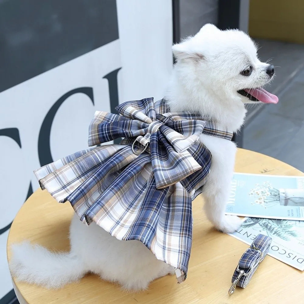 Adjustable Dog Dress Set Mesh Breathable - MyPetDollar.com