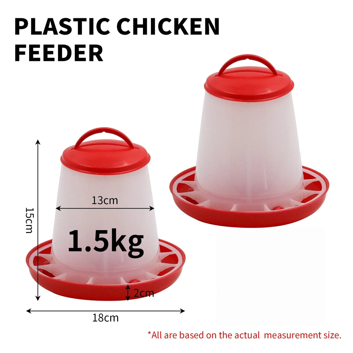 1.5/3/6/9/12kg Automatic Chicken Feeder - MyPetDollar.com