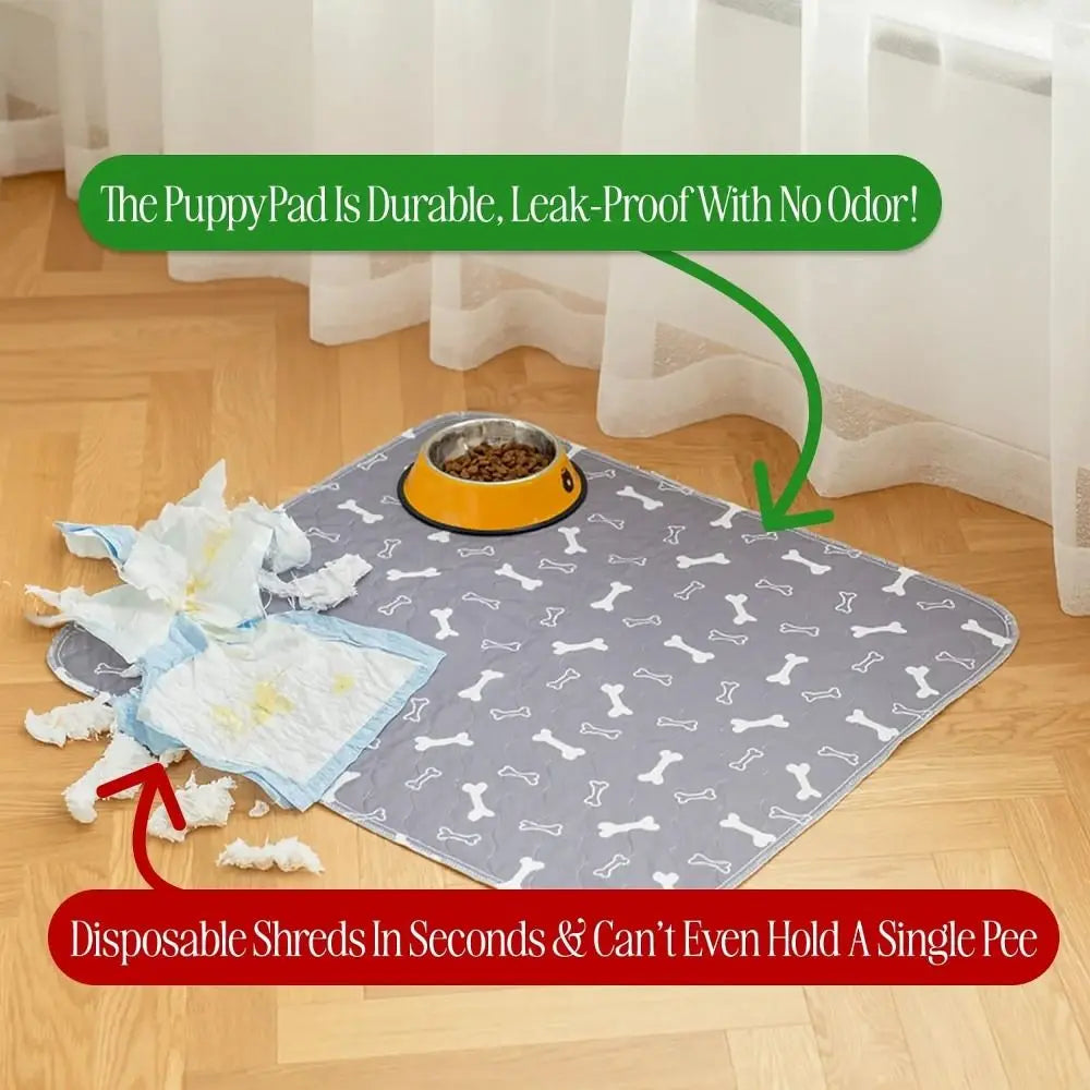 Durable Super Absorbent Pet Bed Mat Reusable - MyPetDollar.com