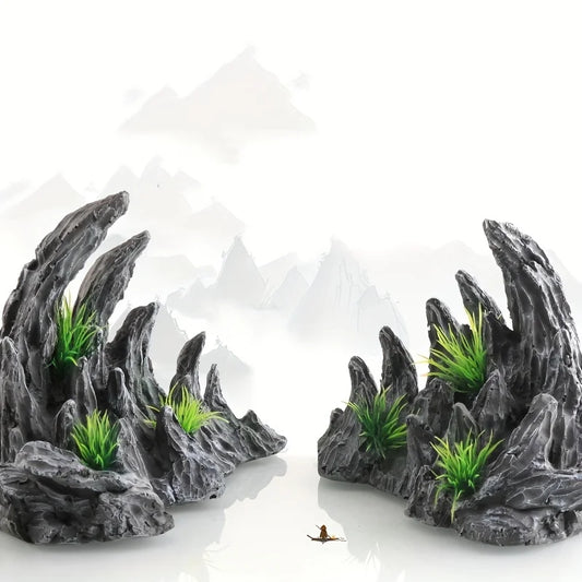 Aquarium Aquascape Resin Rock Fountain Micro - MyPetDollar.com