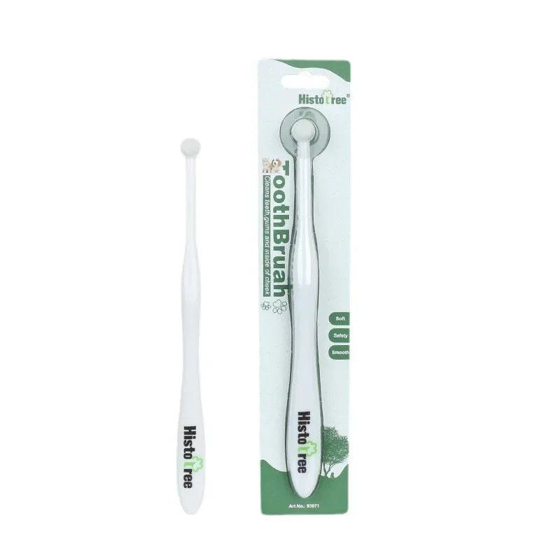 Degrees Pet Toothbrush Cat Brush Addition Bad Breath Tartar – 6 Colors