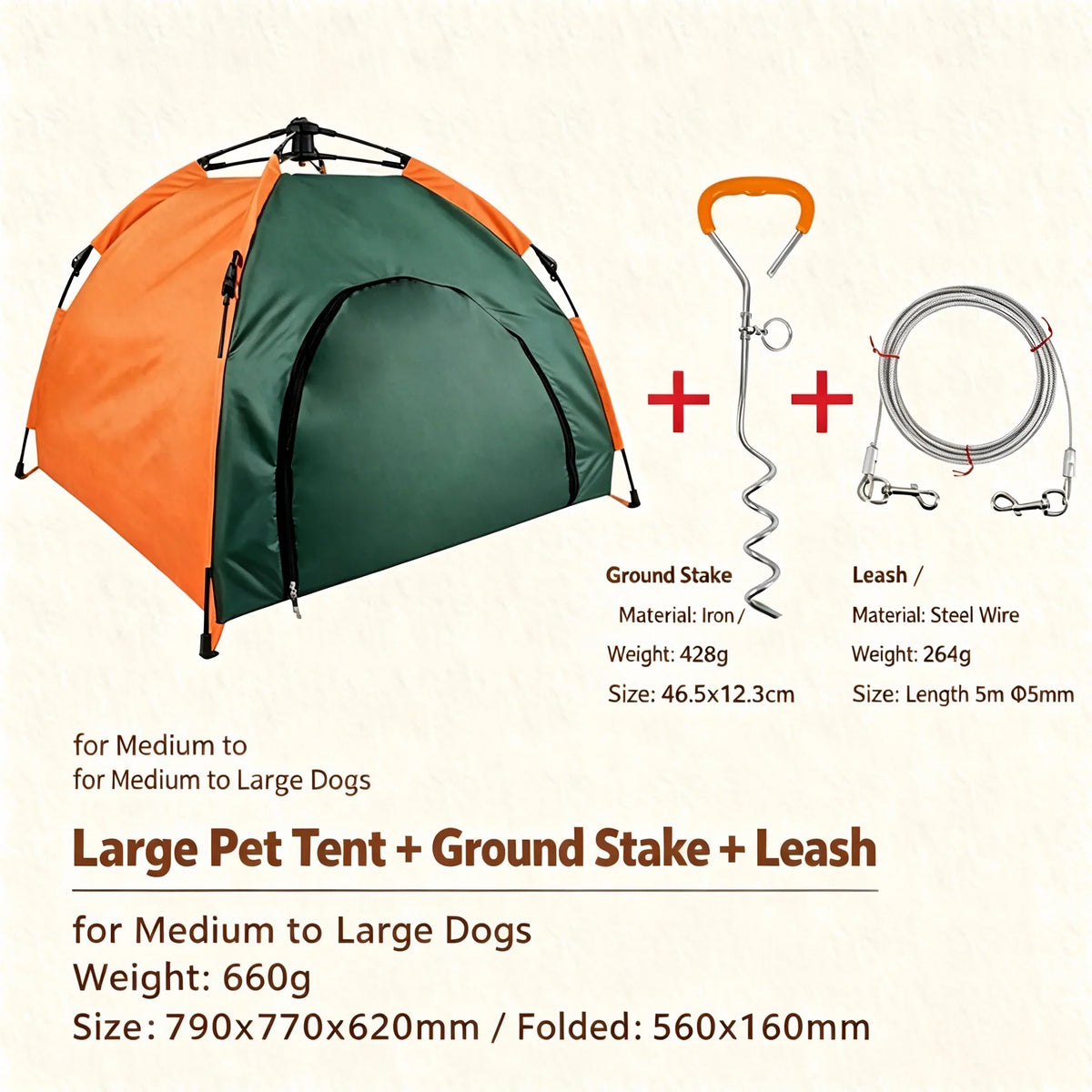 CLS Pet Camping Cot for Small Medium Dogs – - MyPetDollar.com
