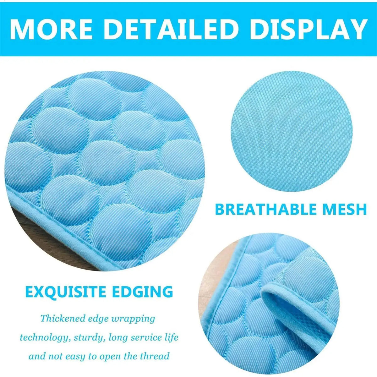 Pet Cooling Mat Dog Cooling Ice-Silk Mat - MyPetDollar.com