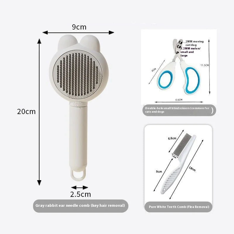 Cat Grooming Supplies Set Include Round Hole Nail