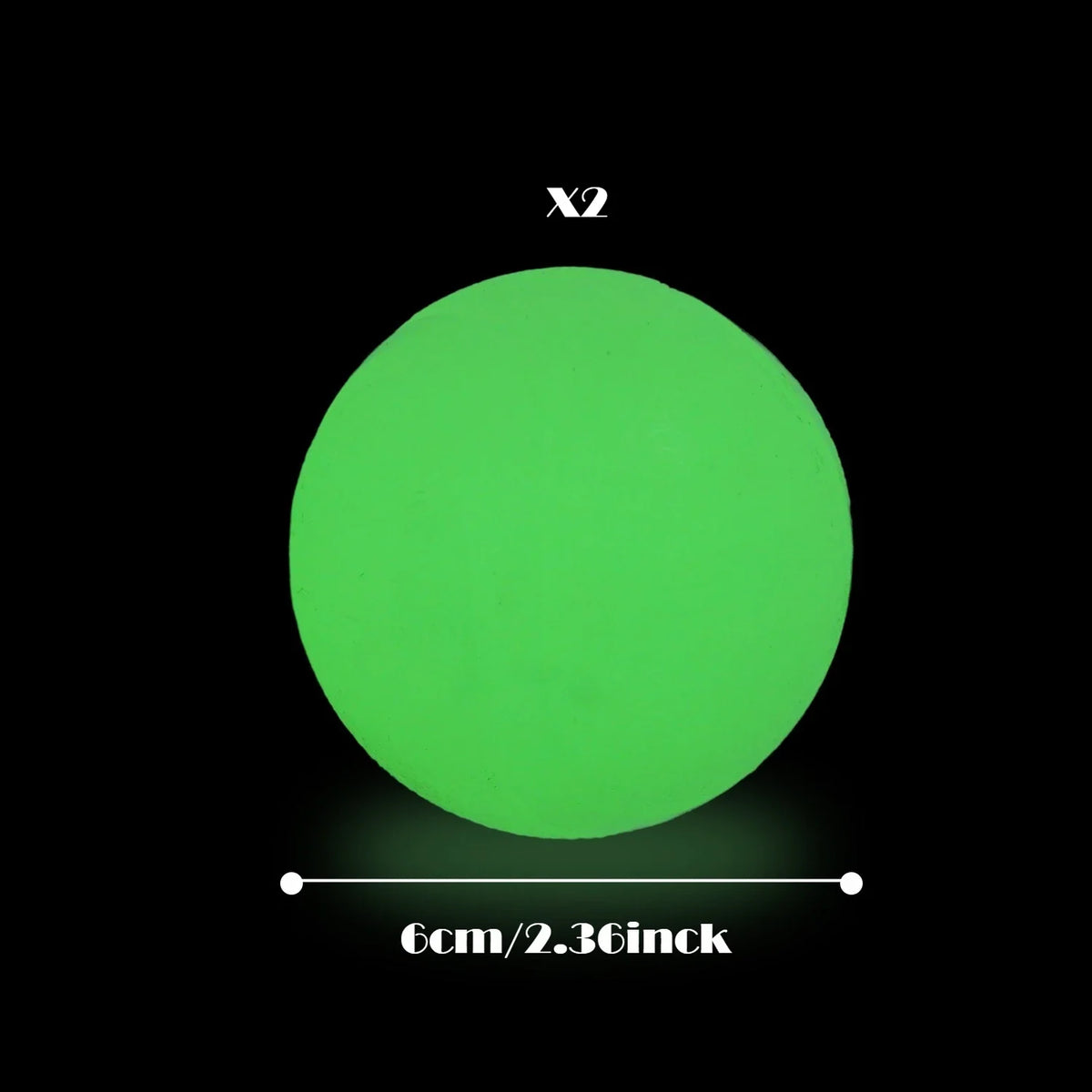 Dog Chew Toys Ball - Glow in the Dark – Dog Supplies