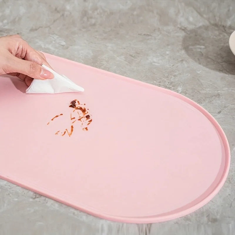 1PC Silicone Pet Feeding Mat, Dog Cat Food - MyPetDollar.com