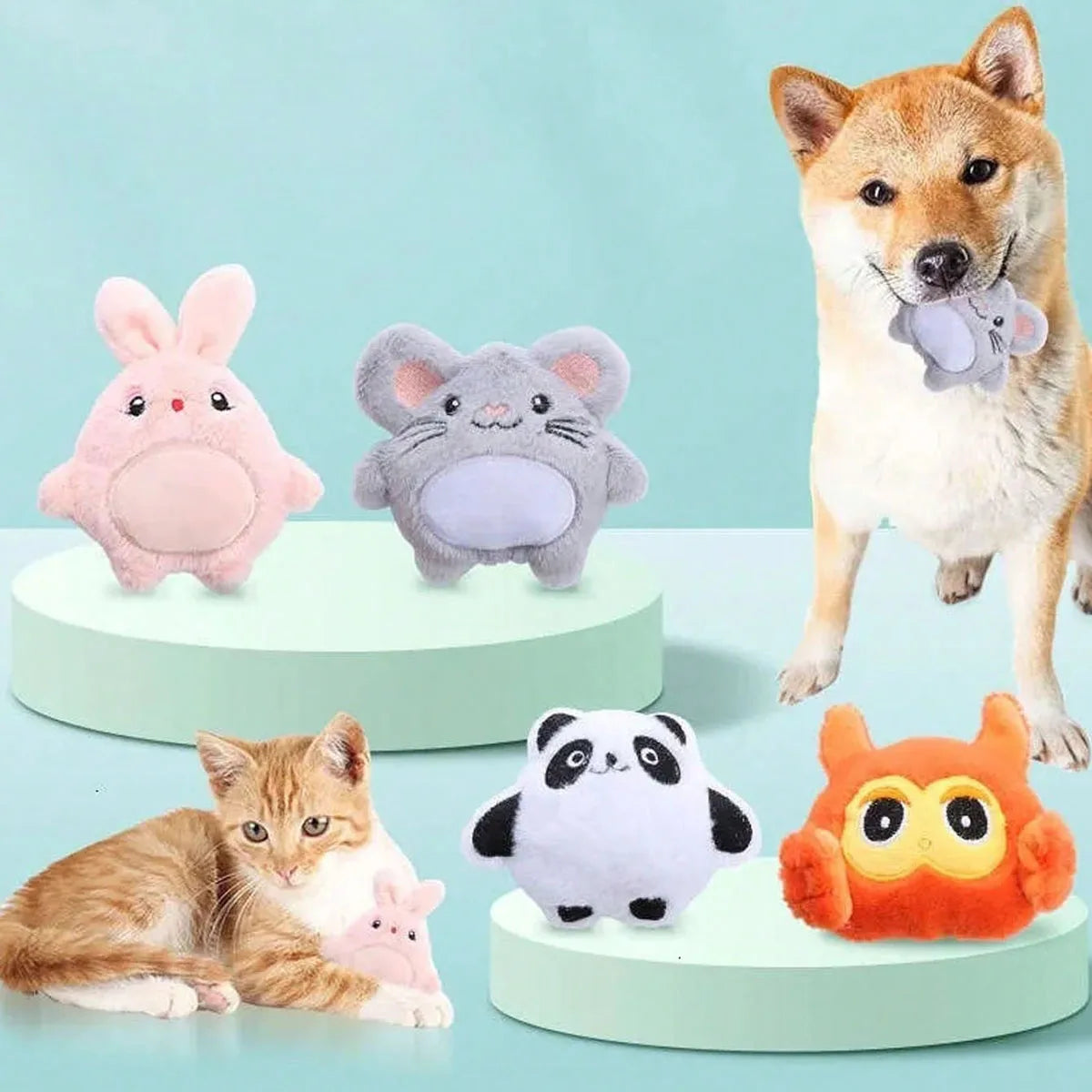 New plush doll mouse rabbit cartoon animal - MyPetDollar.com