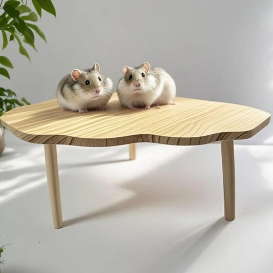 New Wooden Hamster Play Platform - MyPetDollar.com