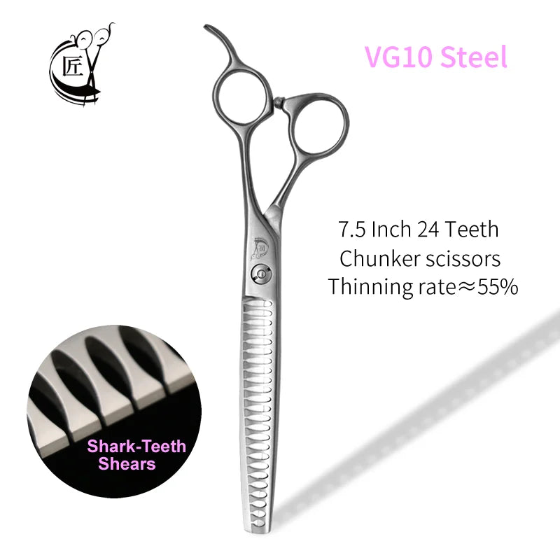 Crane 7.5 Inch Professional Pet Scissors Set - MyPetDollar.com