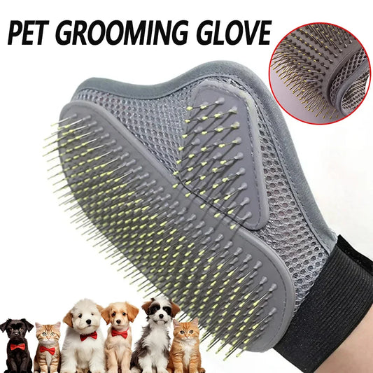 Pet Grooming Glove Hair Removal Brush Cat - MyPetDollar.com