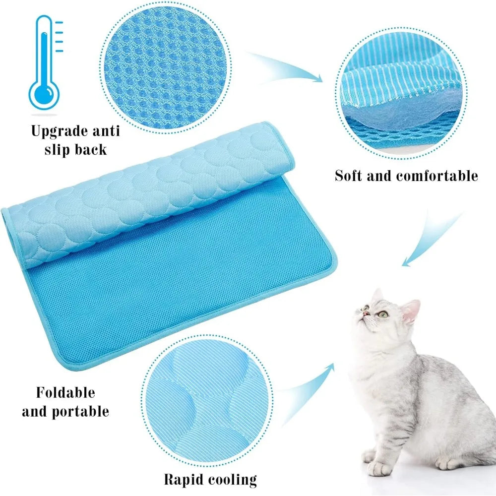 Pet Ice Pads Summer Dog Cooling Mat Cat - MyPetDollar.com