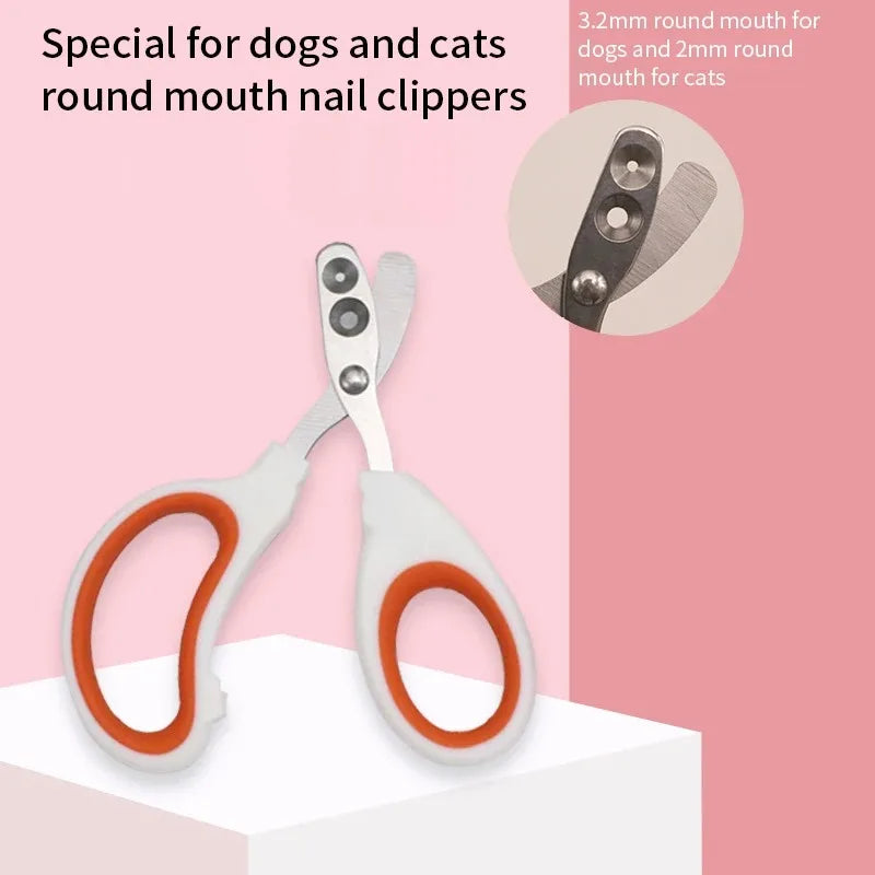 Professional Circular Hole Cat Nail Scissors