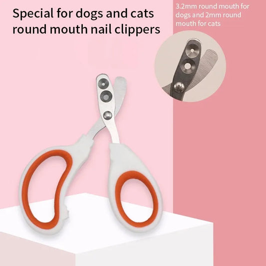 Professional Circular Hole Cat Nail Scissors