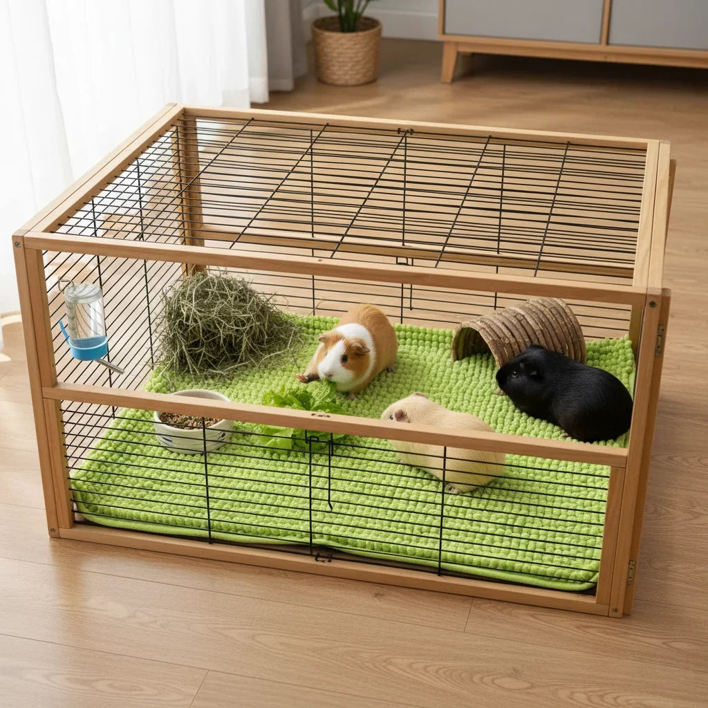 Chenille Fleece Cage Liner Pad for Guinea - MyPetDollar.com