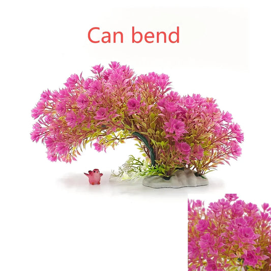 Artificial Underwater Plants Can Bend Plant - MyPetDollar.com
