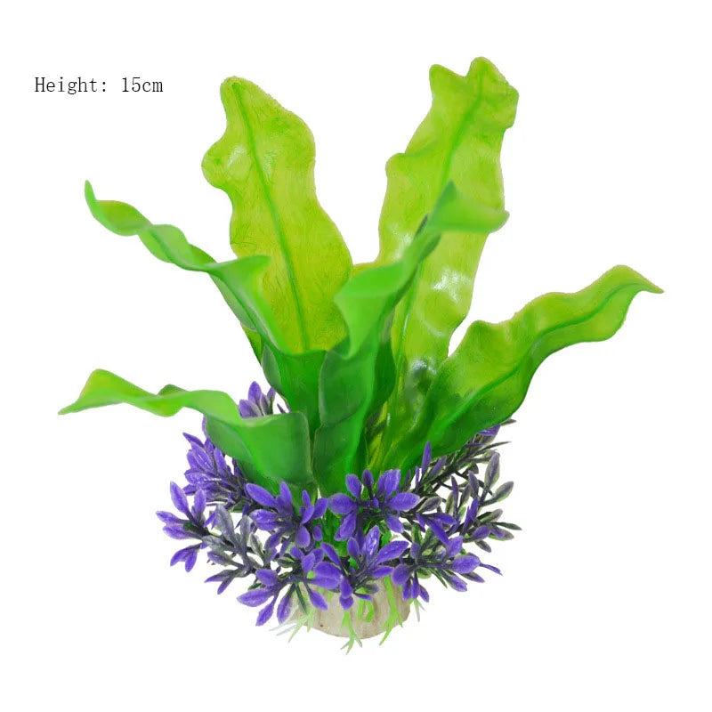Artificial Aquarium Decor Plants Water Weeds - MyPetDollar.com